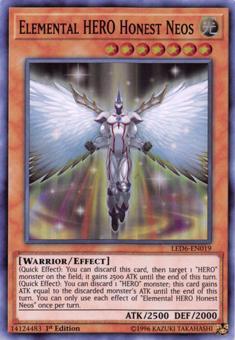 Elemental HERO Honest Neos (LED6-EN019) [LED6]