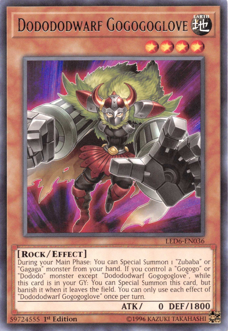 Dodododwarf Gogogoglove (LED6-EN036) [LED6]