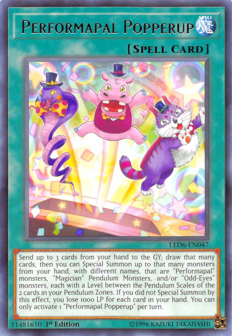 Performapal Popperup (LED6-EN047) [LED6]