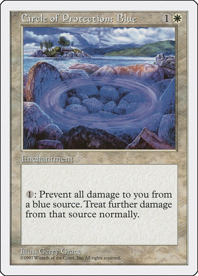 Circle of Protection: Blue [Fifth Edition]
