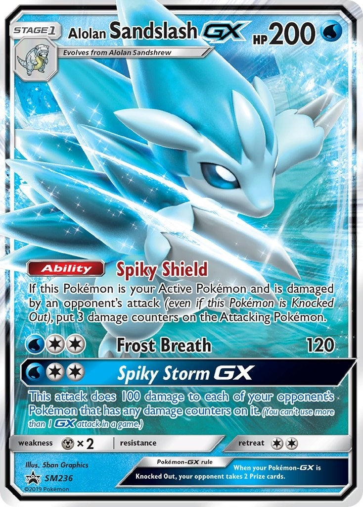 Alolan Sandslash GX SM236 (SM236) [SMP]