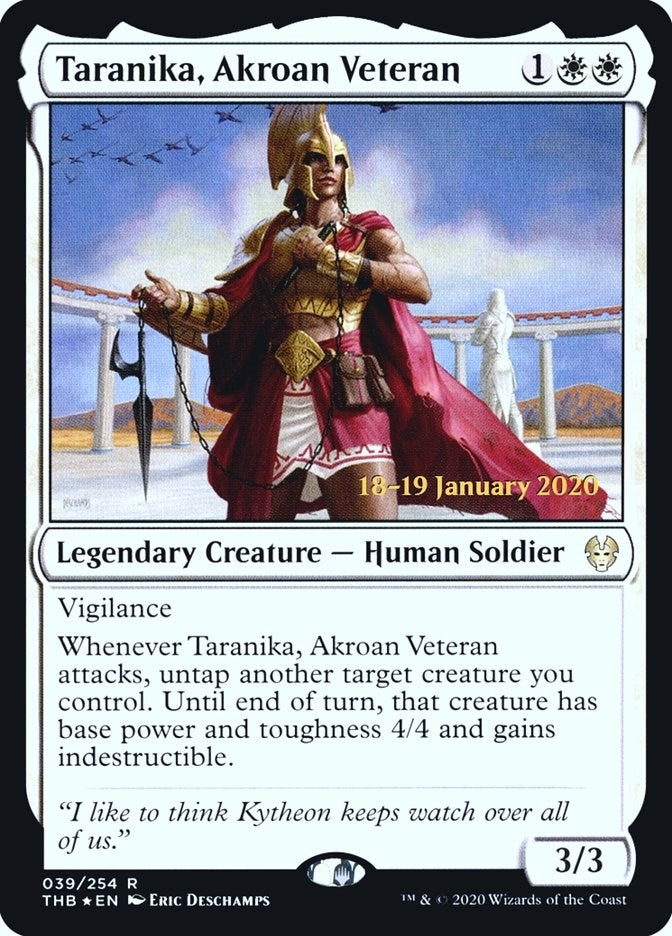 Taranika Akroan Veteran (39) [PRE]