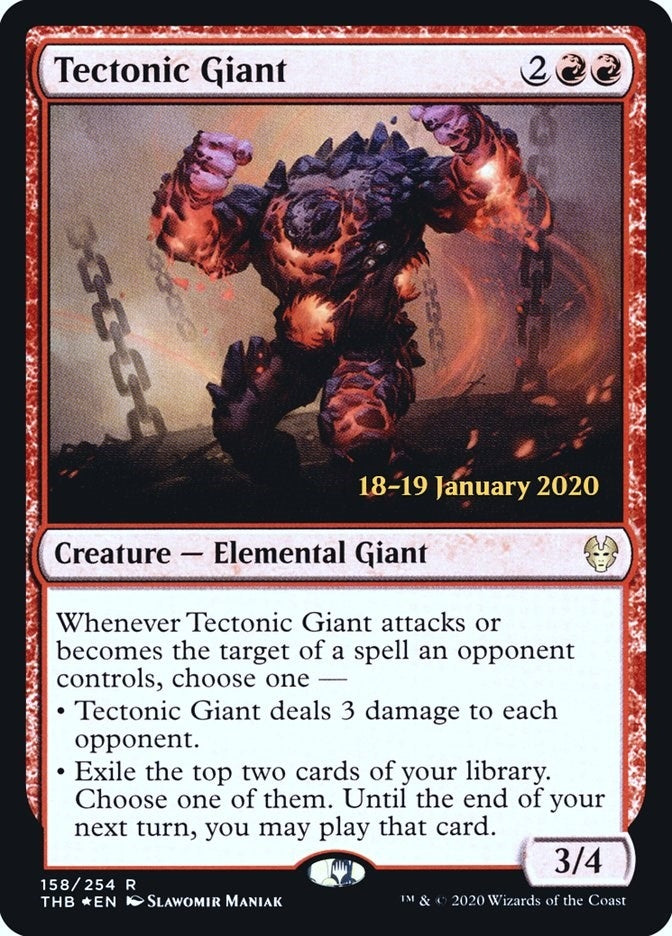 Tectonic Giant (158) [PRE]