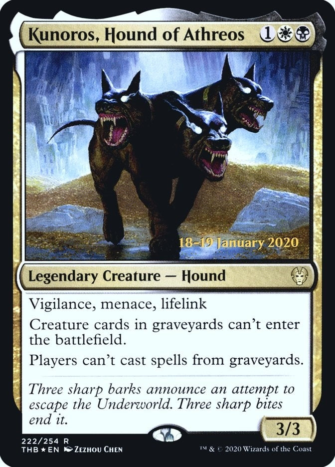 Kunoros Hound of Athreos (222) [PRE]