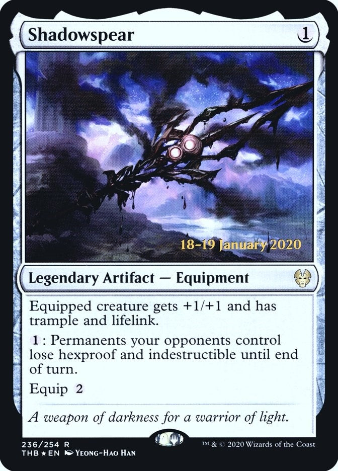 Shadowspear (236) [PRE]