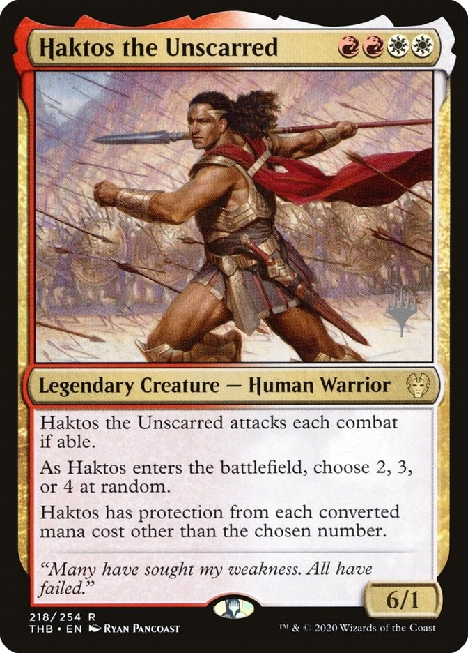 Haktos the Unscarred (218) [PPTHB]