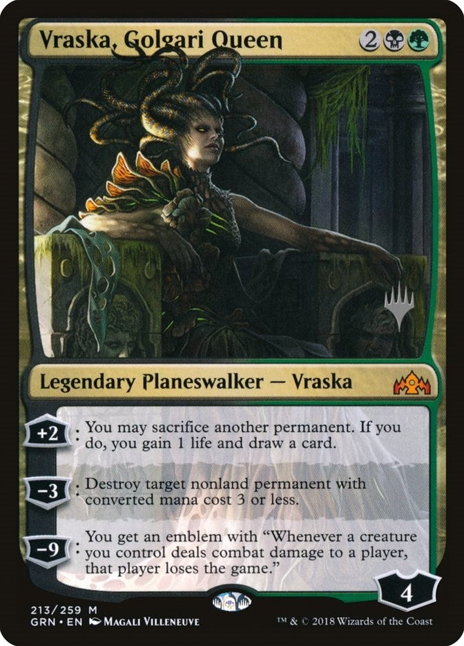Vraska Golgari Queen (213) [PPTHB]