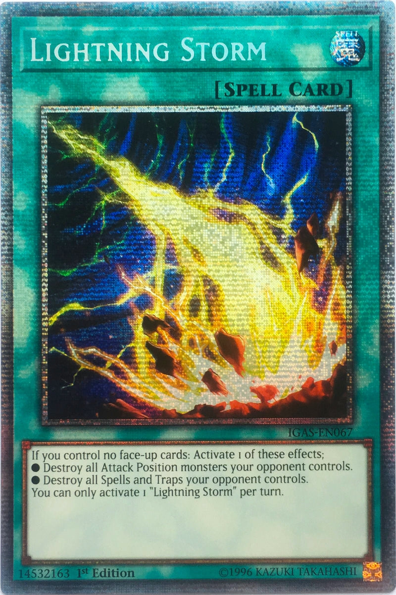 Lightning Storm Starlight Rare (IGAS-EN067) [IGAS]