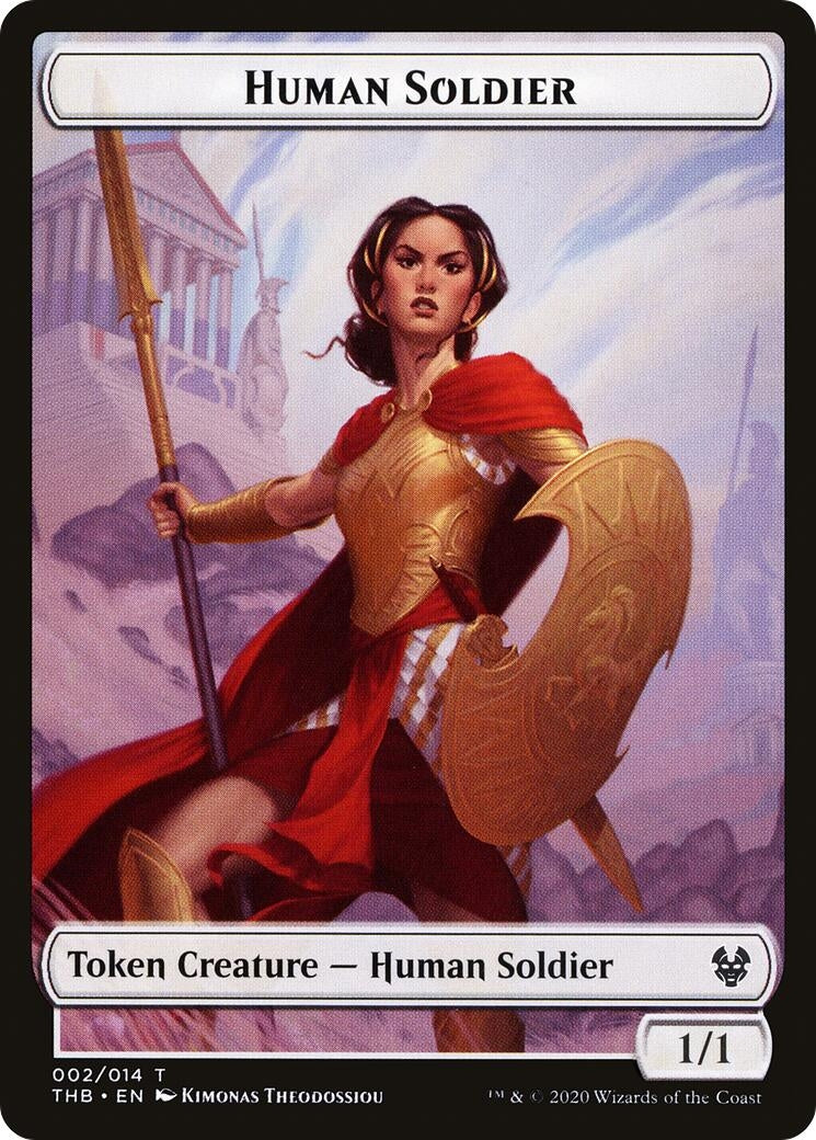 Human Soldier Pegasus Double sided Token [THB]
