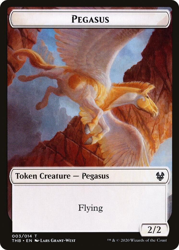 Pegasus Satyr Double sided Token [THB]