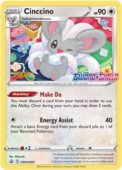 Cinccino SWSH009 Prerelease Staff (SWSH009) [SWSD]