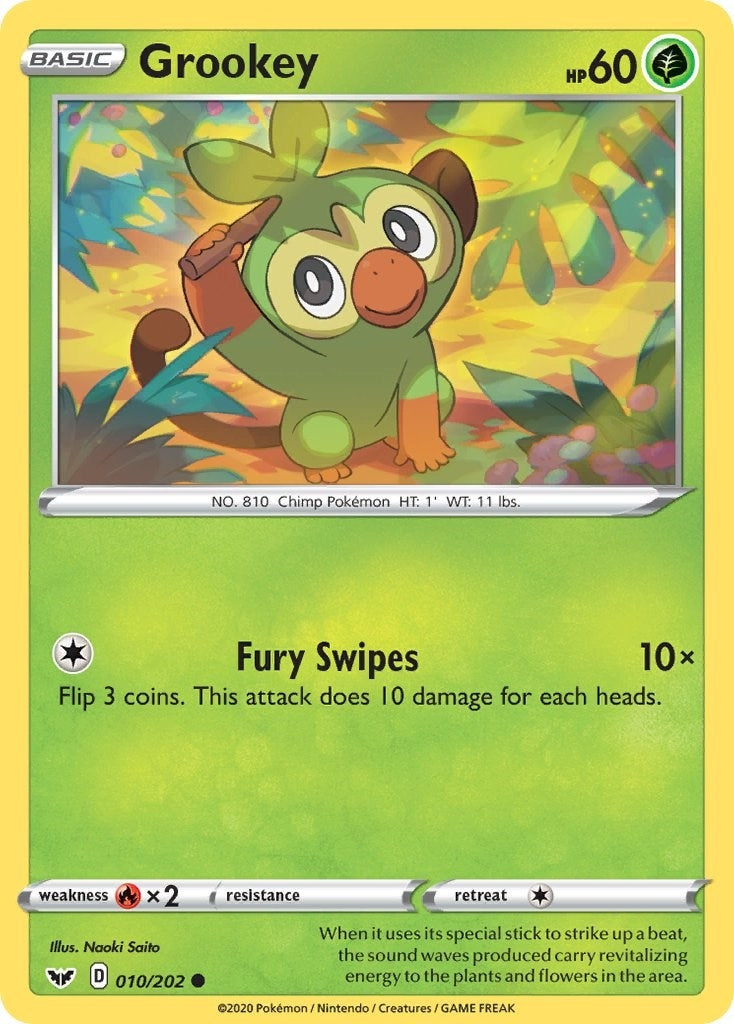 Grookey 010 (010/202) [SWSH01]