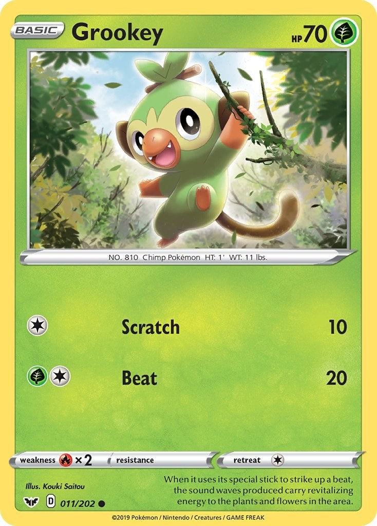 Grookey 011 (011/202) [SWSH01]