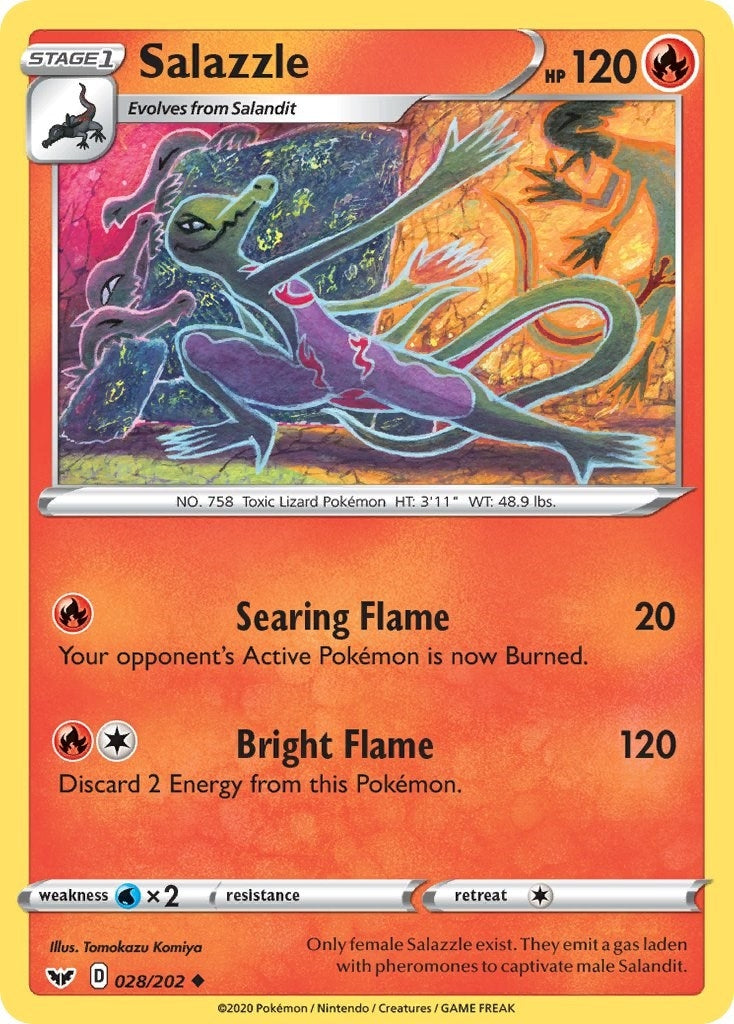 Salazzle (028/202) [SWSH01]
