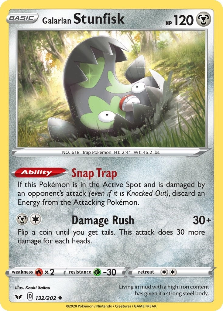 Galarian Stunfisk (132/202) [SWSH01]