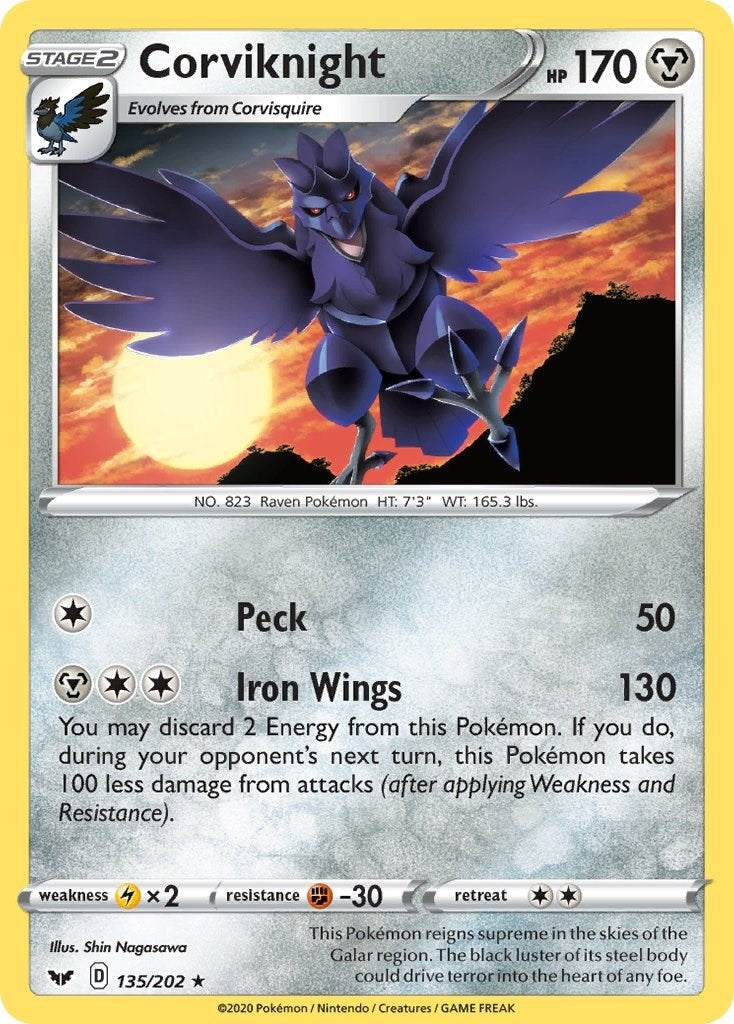 Corviknight (135/202) [SWSH01]