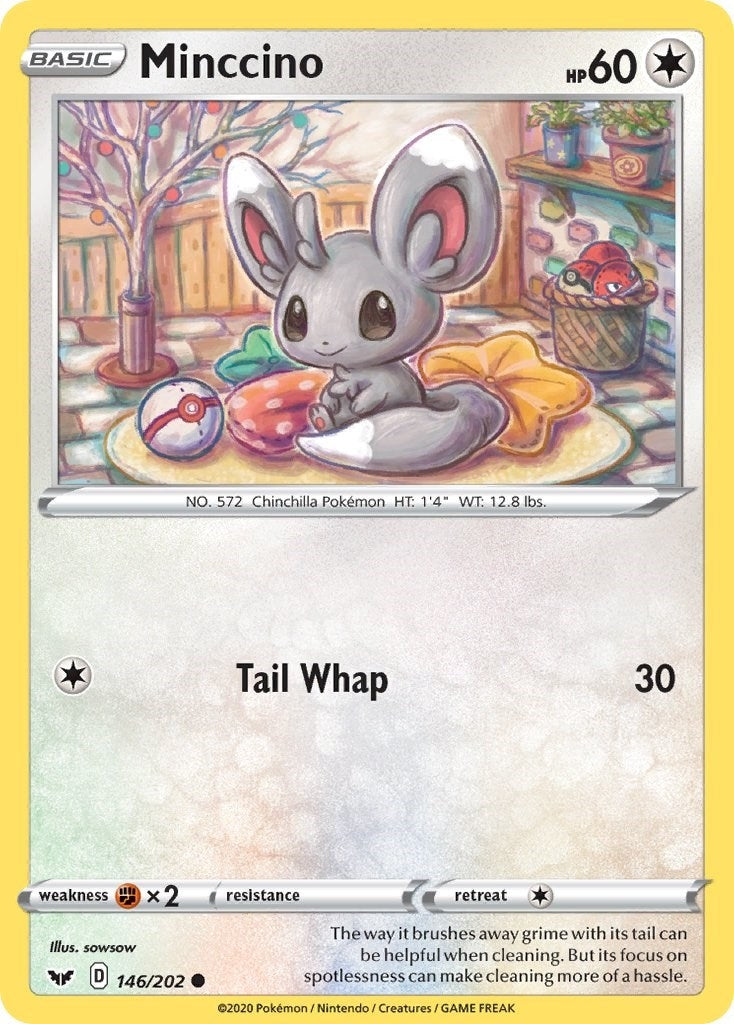 Minccino 146 (146/202) [SWSH01]