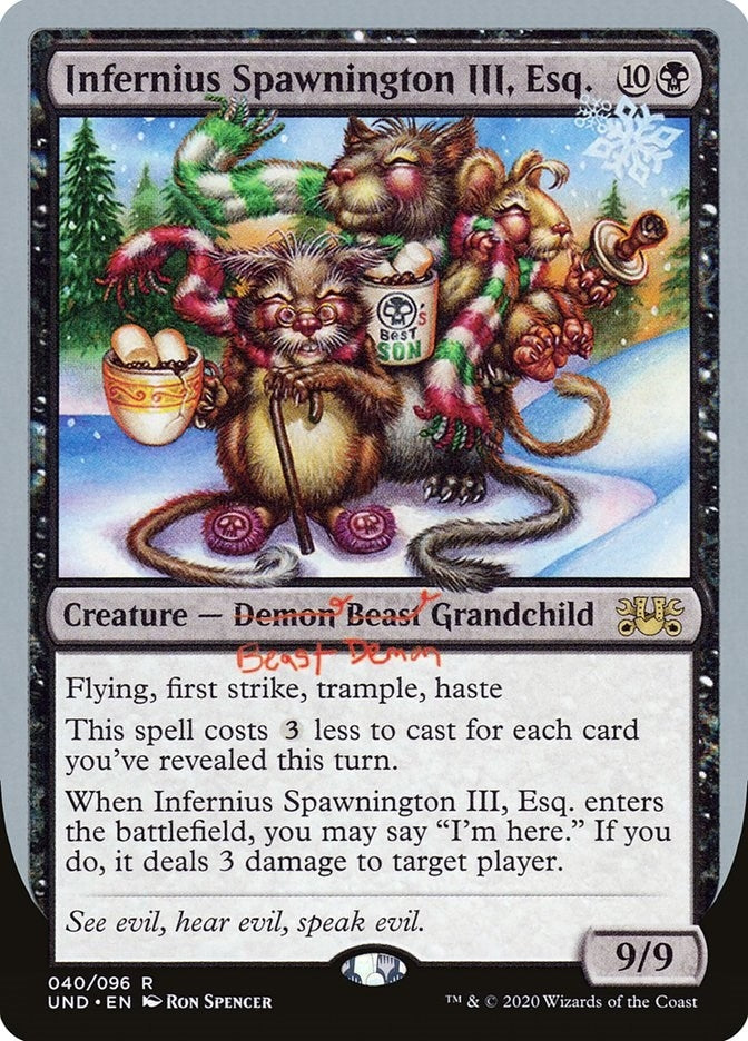 Infernius Spawnington III Esq (40) [UND]