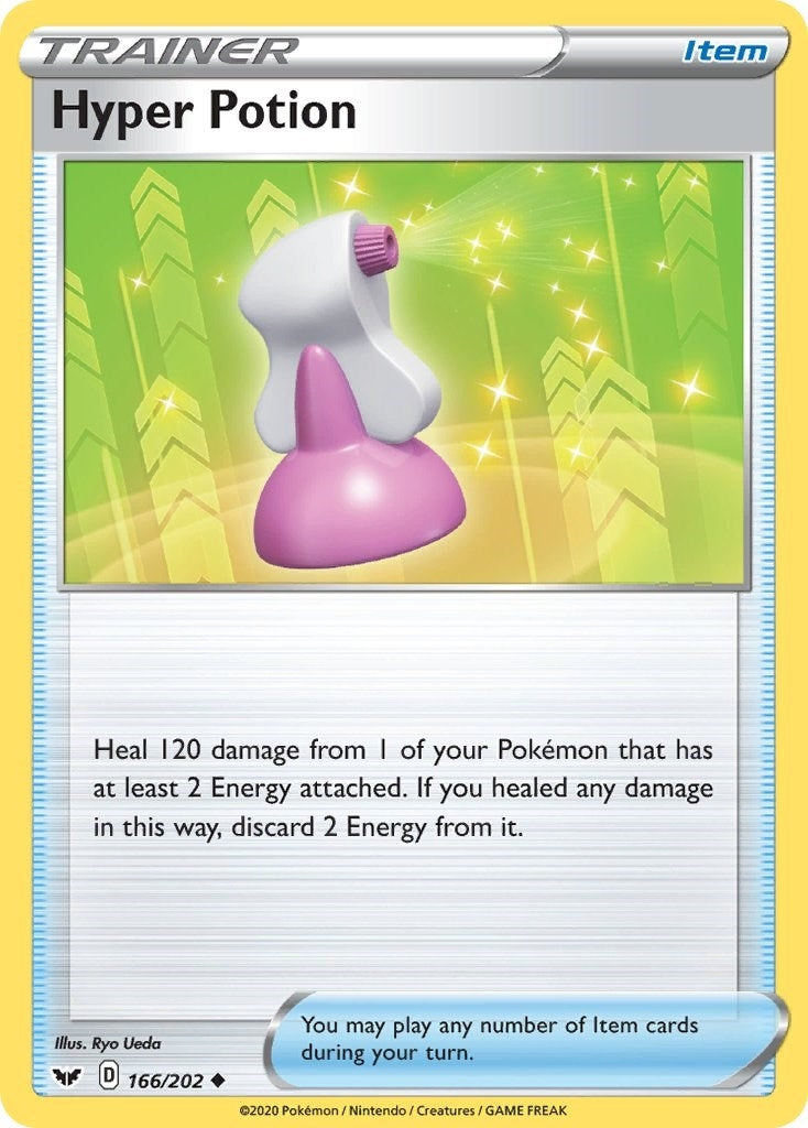 Hyper Potion (166/202) [SWSH01]