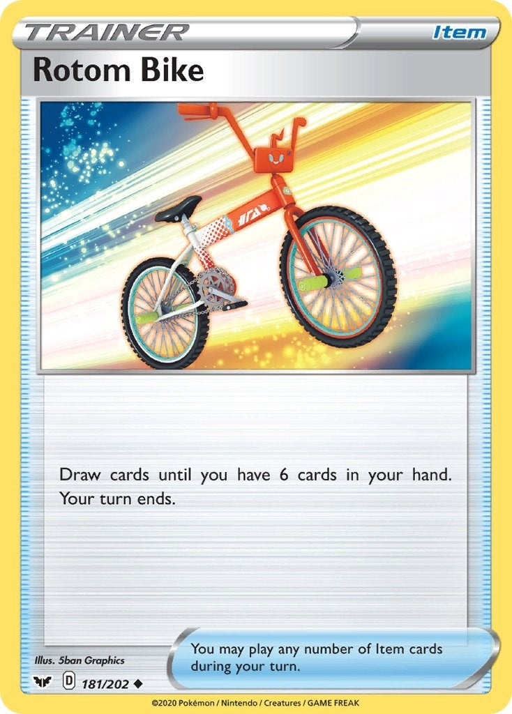 Rotom Bike (181/202) [SWSH01]