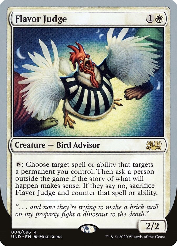 Flavor Judge (4) [UND]