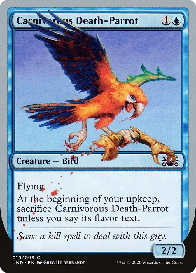 Carnivorous Death Parrot (19) [UND]