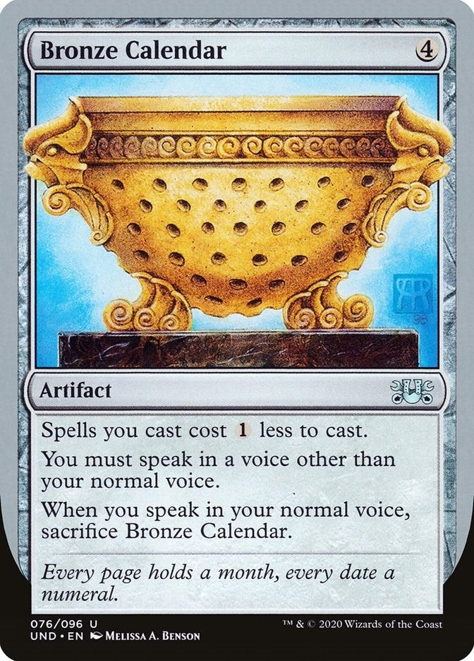 Bronze Calendar (76) [UND]