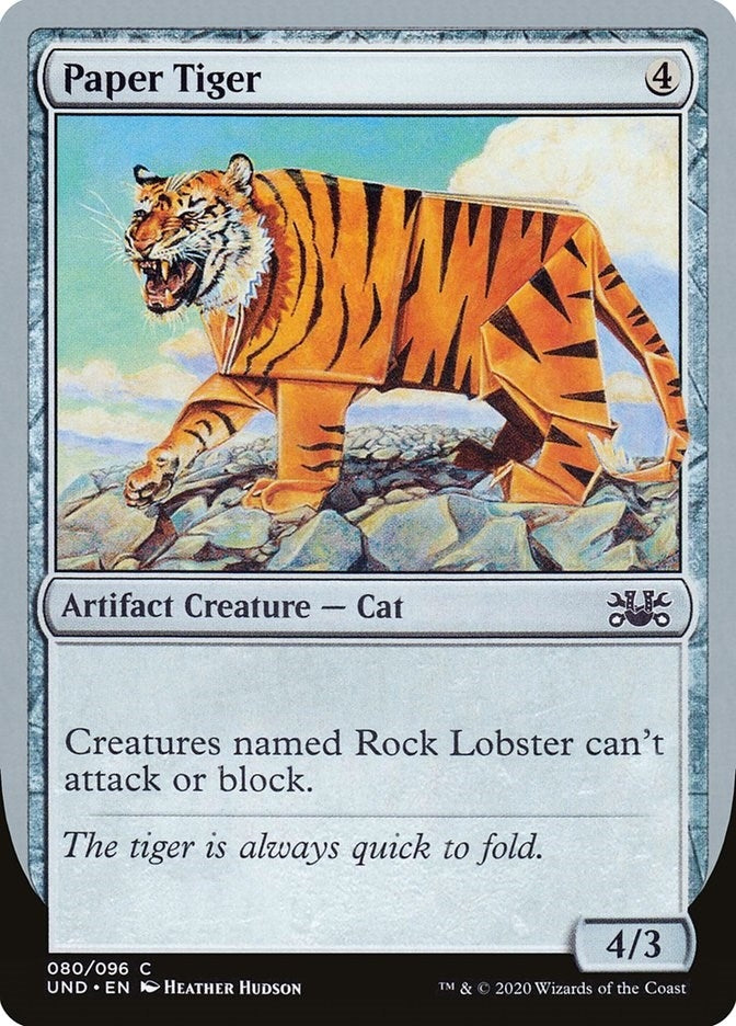 Paper Tiger (80) [UND]
