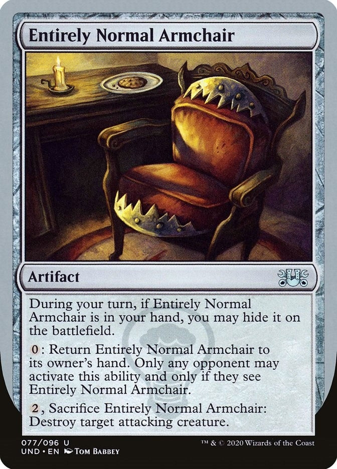 Entirely Normal Armchair (77) [UND]