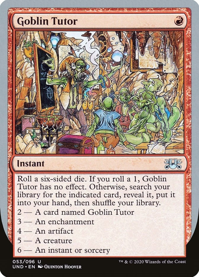 Goblin Tutor (53) [UND]