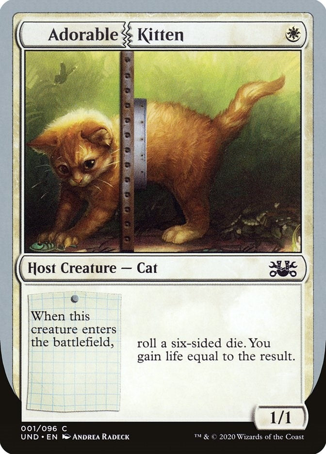 Adorable Kitten (1) [UND]