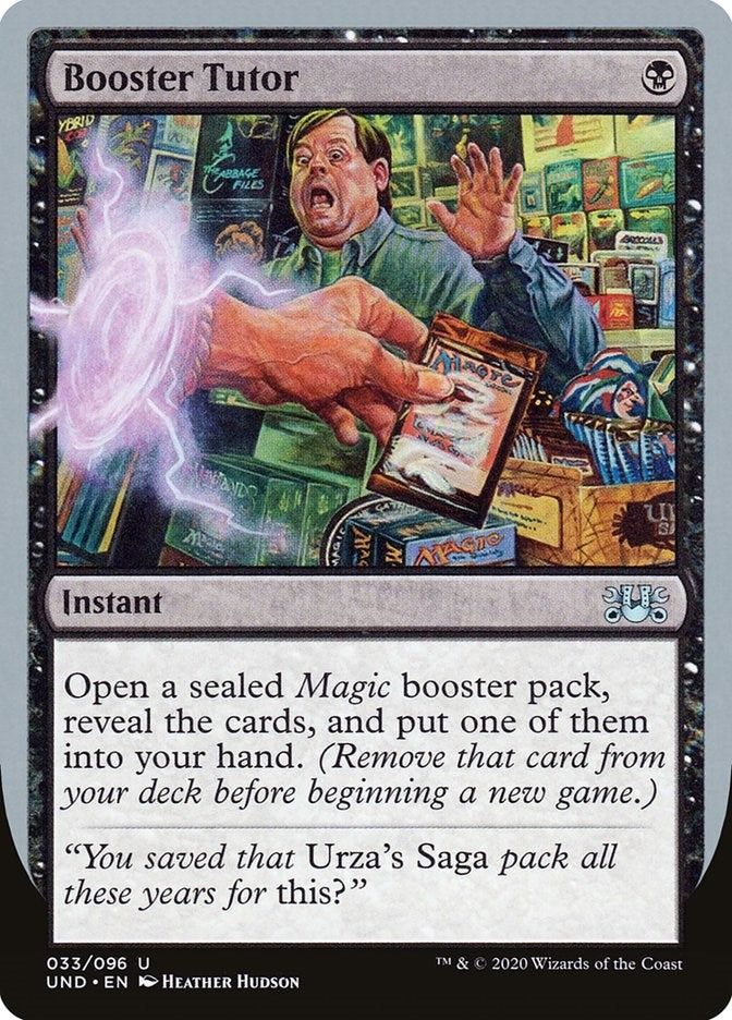 Booster Tutor (33) [UND]