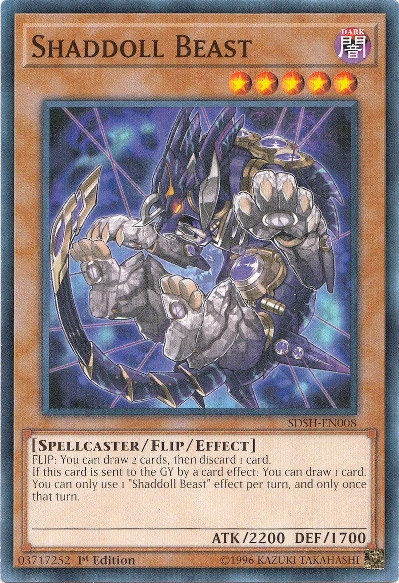 Shaddoll Beast (SDSH-EN008) [SDSH]