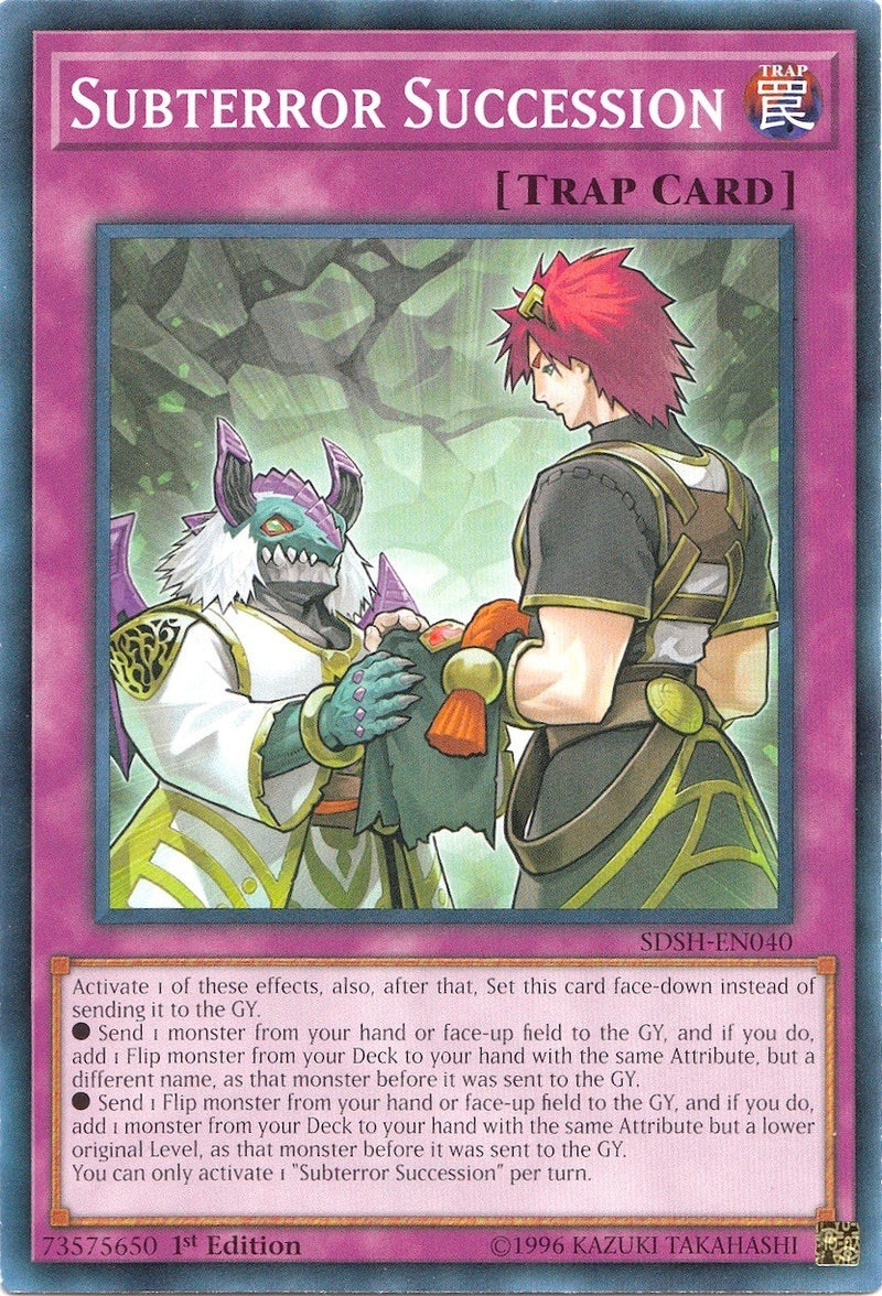 Subterror Succession (SDSH-EN040) [SDSH]