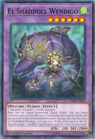 El Shaddoll Wendigo (SDSH-EN042) [SDSH]