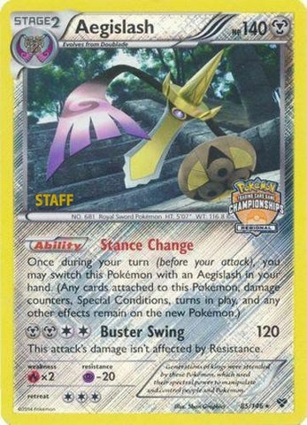 Aegislash 85 146 Regional Championships Staff (085/146) [PR]