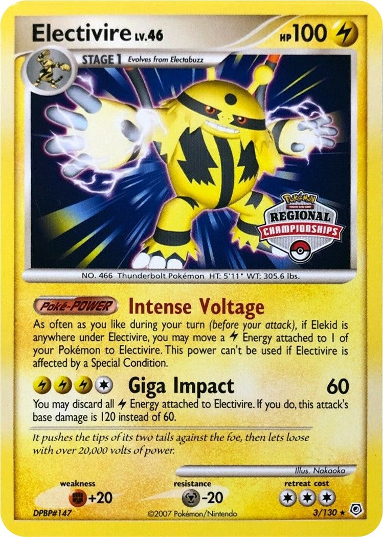 Electivire 3 130 Regional Championships (003/130) [PR]