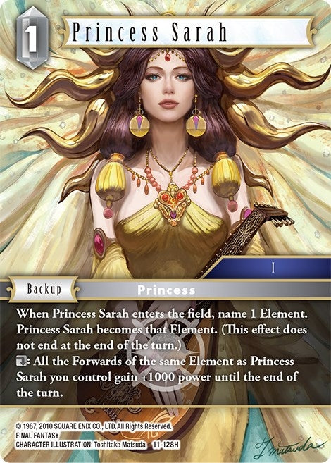 Princess Sarah (11-128H) [OP11]