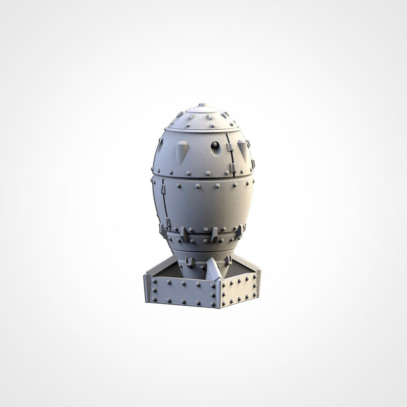 Nuclear Plants 3D printed terrain view 20
