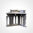 Cathedral Ruins 02 3D printed terrain view 20