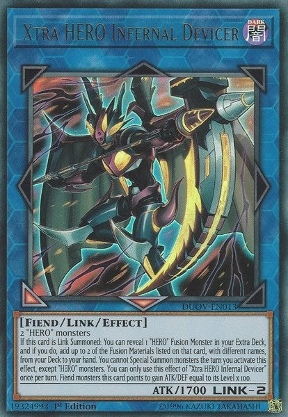 Xtra HERO Infernal Devicer (DUOV-EN013) [DUOV]