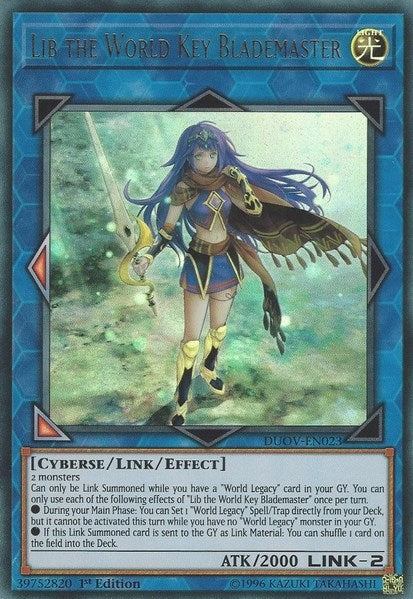 Lib the World Key Blademaster (DUOV-EN023) [DUOV]