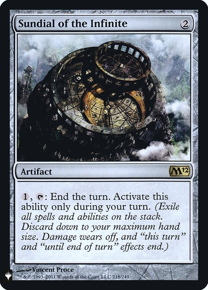 Sundial of the Infinite (218) [LIST]