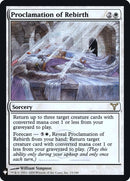 Proclamation of Rebirth (15) [LIST]