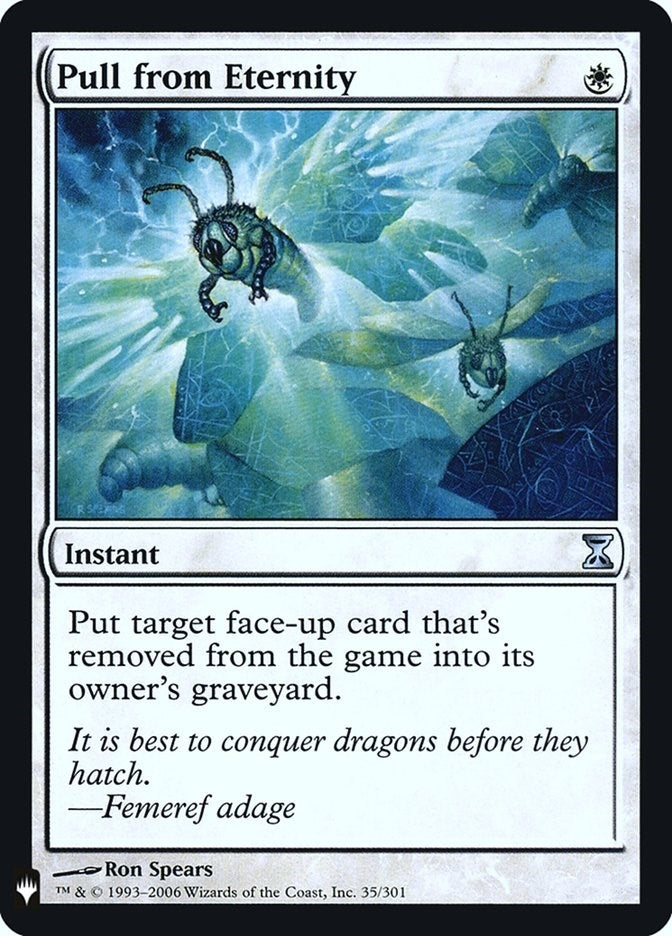 Pull from Eternity (35) [LIST]