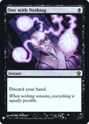 One with Nothing (84) [LIST]