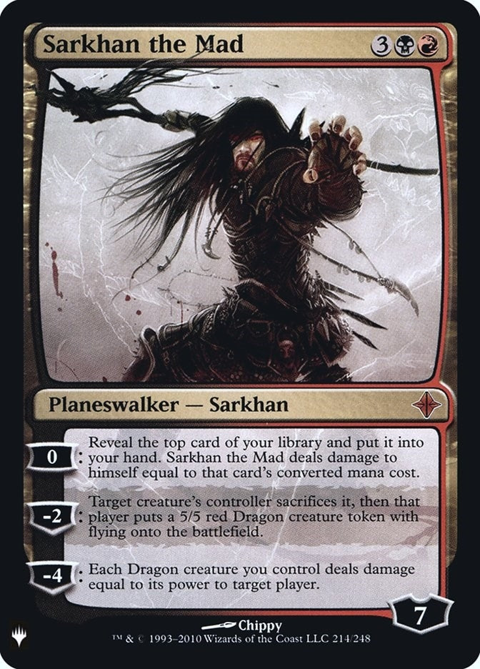 Sarkhan the Mad (214) [LIST]
