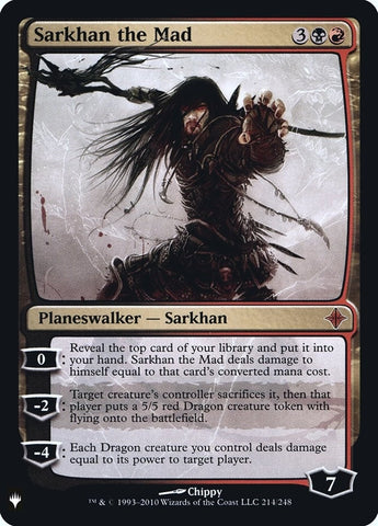Sarkhan the Mad (214) [LIST]