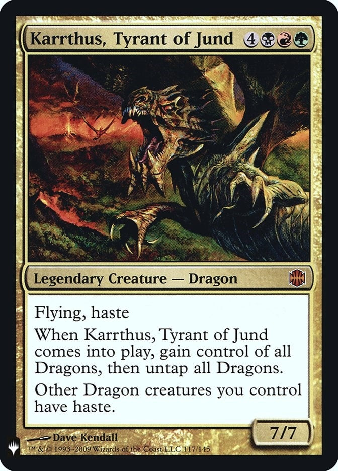 Karrthus Tyrant of Jund (117) [LIST]