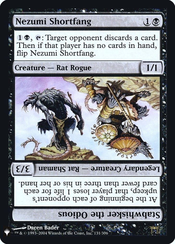 Nezumi Shortfang Stabwhisker the Odious (131) [LIST]